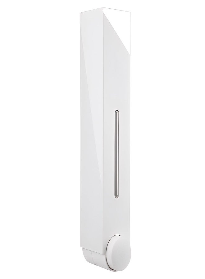 Carnival ABS Wall Mounted Manual Soap Dispenser 420ml Liquid, Soap, Lotion, Shampoo, Conditioner Dispenser for Bathroom,Kitchen and Washbasin(White) (Acrylonitrile Butadiene Styrene (ABS), White) - Image 5